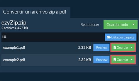 Convierte Zip A Pdf En L Nea No Se Requiere Registro Ezyzip