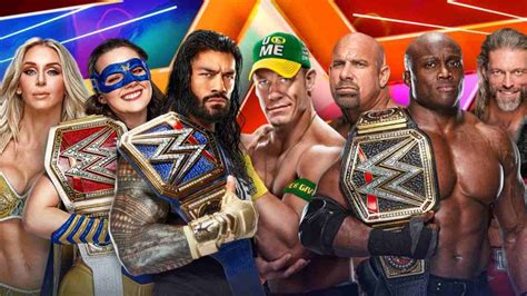 Wwe Summerslam 2021 Live Results 7 Championship Matches Roman Reigns Vs John Cena 21 August