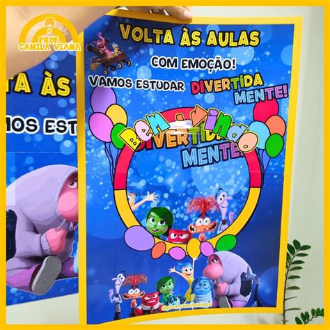 PAINEL KIT VOLTA ÀS AULAS DIVERTIDAMENTE Prof Camila Viana