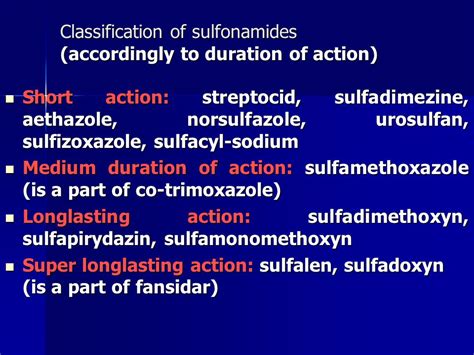 Which antibiotics contain sulfa