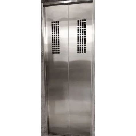 Stainless Steel Elevator Doors With Center Opening General Medicines At Best Price In Ahmedabad