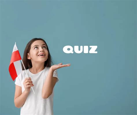 Co wiesz o Polsce quiz dla dzieci Szkoła podstawowa klasy 1 3