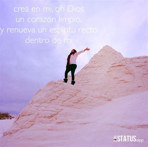 Crea En Mi Oh Dios Un Corazon Limpio Y Renueva Un Espiritu Recto