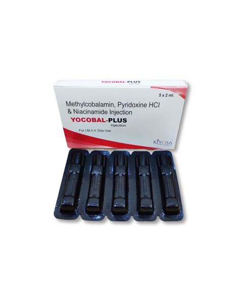 Kiyosa Methylcobalamin Pyridoxine Hcl And Niacinamide Injection X