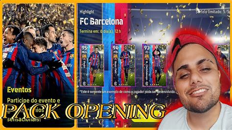 Giros Gr Tis Na Box Do Barcelona Pack Opening Efootball Mobile