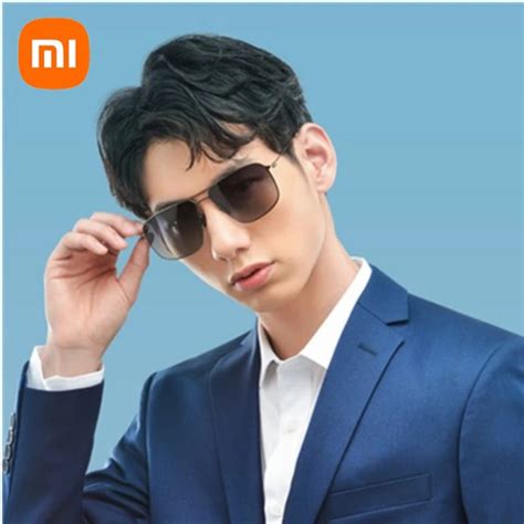 Xiaomi Mijia Classic Square Sunglasses Pro Stainless Steel Frame Nylon