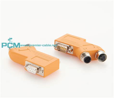 Canopen Female Sub D Connector Degree Angled Fieldbus Connector