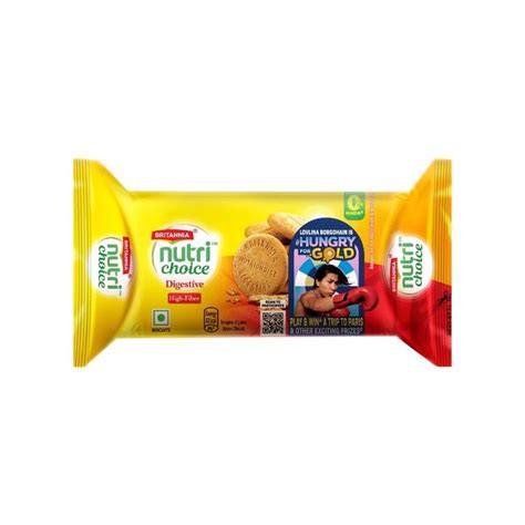 Britannia Nutrichoice Digestive High Fibre Biscuit Gharstuff