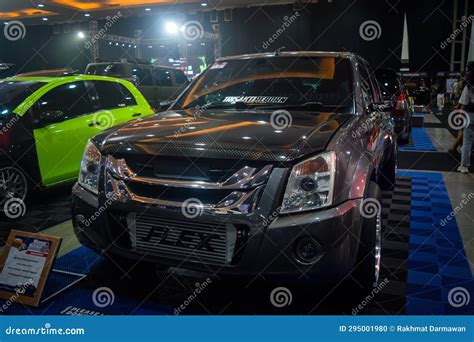 Modified Isuzu D Max In Indonesian Custom Show Editorial Image Image