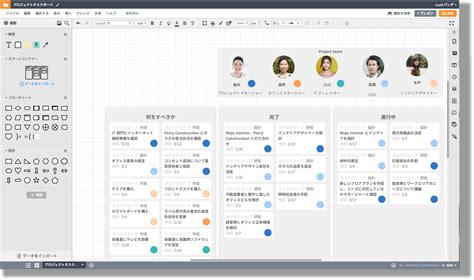 無料ロードマップ作成ツール Lucidchart