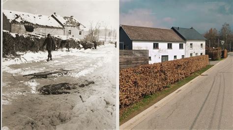 Malmedy Massacre Location Then And Now Youtube