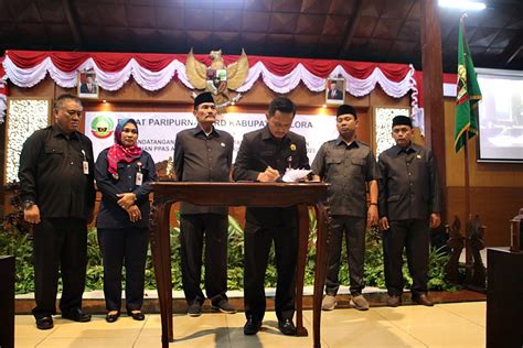 Nota Kesepakatan Perubahan Kua Dan Perubahan Ppas Apbd Blora