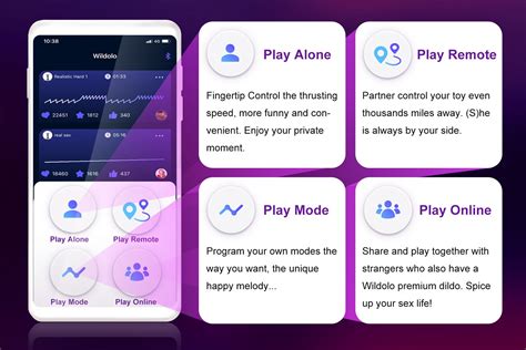 Wildolo APP Premium Silicone Dildo Amor Unquenchable Flame Eternal Love