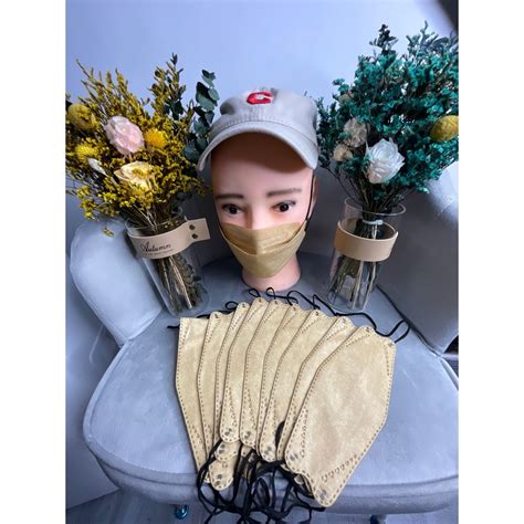 Dr Bear Kf94 Face Mask 4 Layer Non Woven Protection Filter Shopee