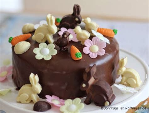 Frohe Ostern Und Meine Oster Schokoladen Torte