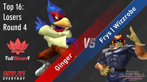 Full Bloom 4 Ginger Falco Vs Frys Wizzrobe Captain Falcon