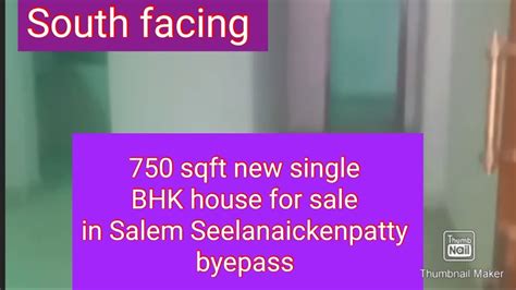 Sqft New House South Facing For Sale In Salem Seelanaickenpatty