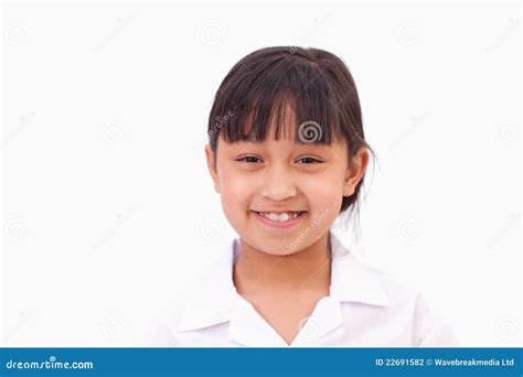 Sourire Mignon De Petite Fille Photo Stock Image Du éducation Fille