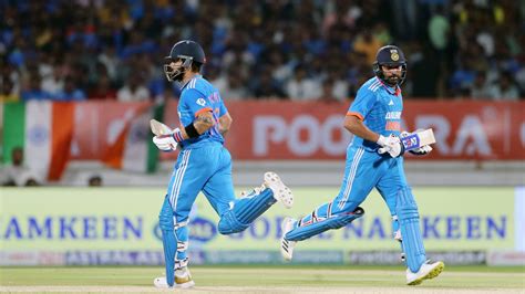 Ind Vs Nz Odi World Cup Virat Kohli Rohit Sharma Smash Records