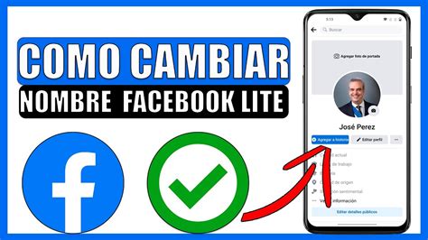 Como Cambiar El Nombre En Facebook Lite 2022