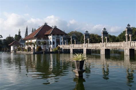 Taman Ujung Water Palace In Bali Indonesia Stock Photo Image Of