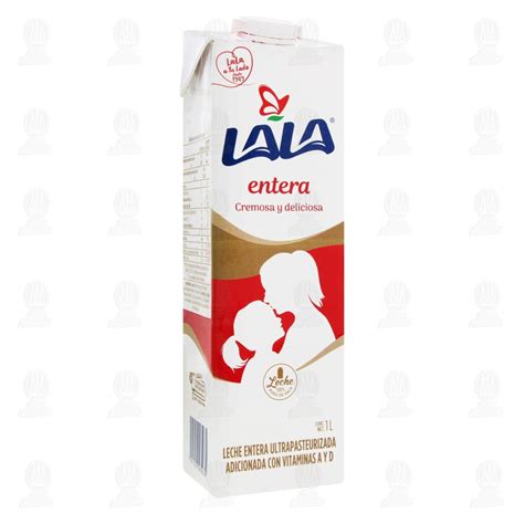 Leche Lala Entera Ultrapasteurizada 1 L