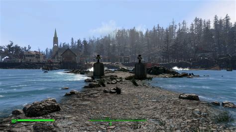 View From Longfellows Cabin Settlement With View Of Some Defenses At