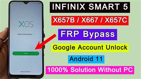 Infinix Smart Frp Bypass X B X X C Frp Lock Remove