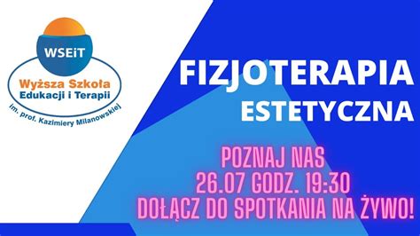 Fizjoterapia Estetyczna Youtube