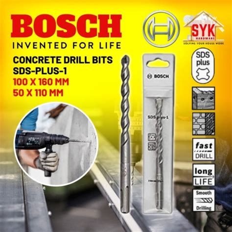 Syk Bosch Sds Plus 1 Drill Bit Masonry And Concrete Drill Bit Drill