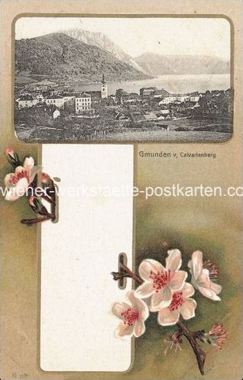 Gmunden um 1900 Wiener Werkstätte Postkarten