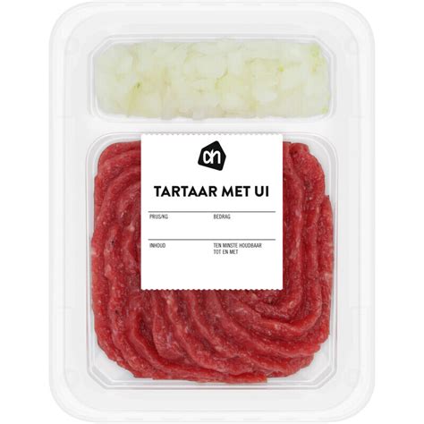 Ah Tartaar Met Uitjes Aanbieding Bij Albert Heijn