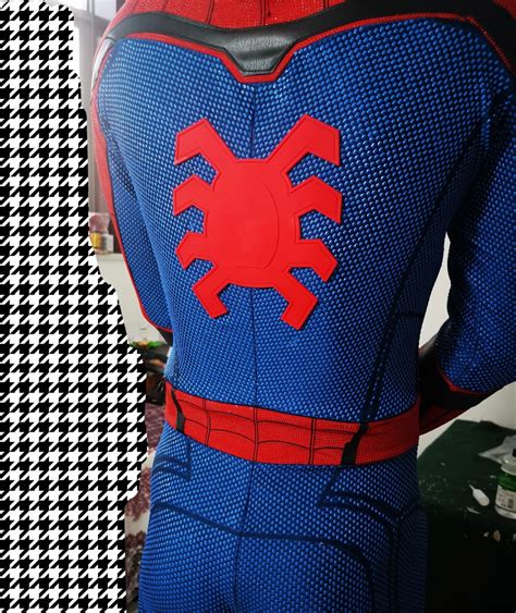 TOM HOLLAND Suit homecoming version with Face shell & 3D Rubber Web Mo – joyydesign