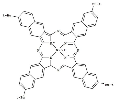 Cas83607 84 52112029 四叔丁基 23 萘酞菁镍 德尔塔delta生物试剂