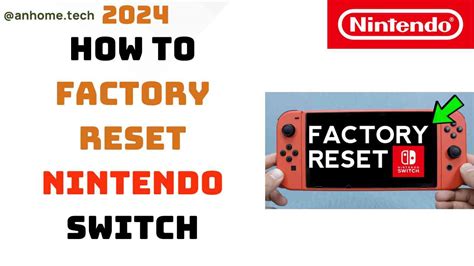 How To Factory Reset Nintendo Switch A Comprehensive Guide