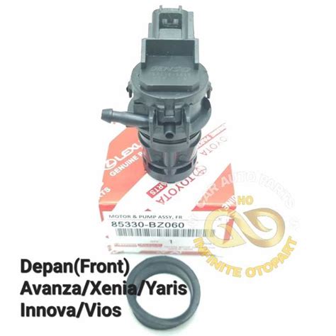 WASHER PUMP POMPA AIR WIPER DEPAN TOYOTA AVANZA XENIA INNOVA VIOS YARIS