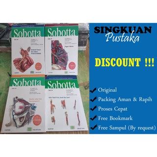 Jual Original Sobotta Atlas Anatomi Edisi Tahun Volume