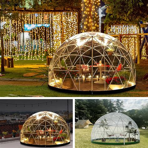 Gaonala Garden Dome Igloo Ft Pvc Dome Tents With M Light