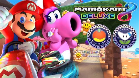 Mario Kart Deluxe Wave Dlc Tracks Fruit Boomerang Cup Youtube