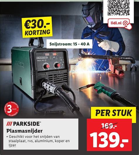 Parkside Plasmasnijder Aanbieding Bij Lidl