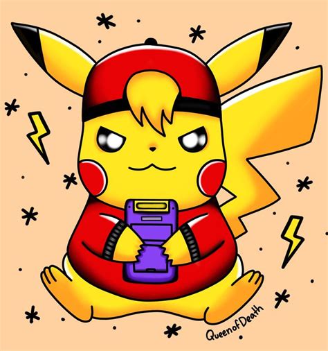 Gamer Pikachu | Pikachu, Pokemon tattoo, Nintendo art