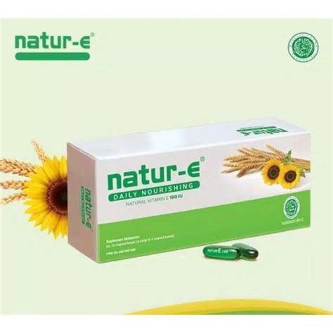 Jual Natur E Daily Nourishing Natural Vitamin E Iu Natur E Soft