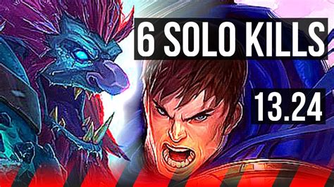 Trundle Vs Garen Top 6 Solo Kills Comeback Rank 12 Trundle Kr