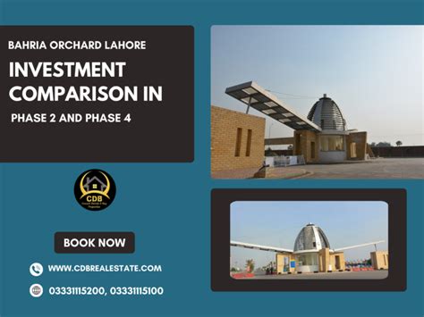 Bahria Orchard Lahore Investment Comparison In Phase And Phase