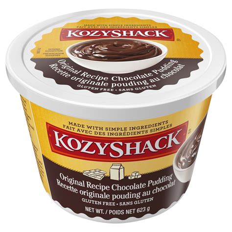 Kozy Shack Chocolate Pudding, Original Recipe-Main