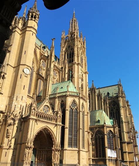 Santo Etienne Cathedral Metz Lorena Francia Europa Imagen De