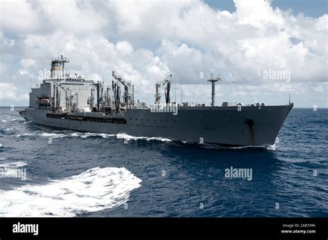 Military Sealift Command Fleet Replenishment Oiler Usns Tippecanoe T Ao