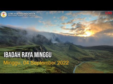 Ibadah Raya Minggu September Gbi Karunia Gracia Kharisma