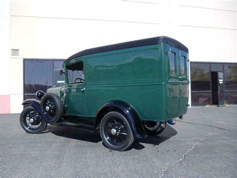 Ford Model A Panel Delivery Truck Rear