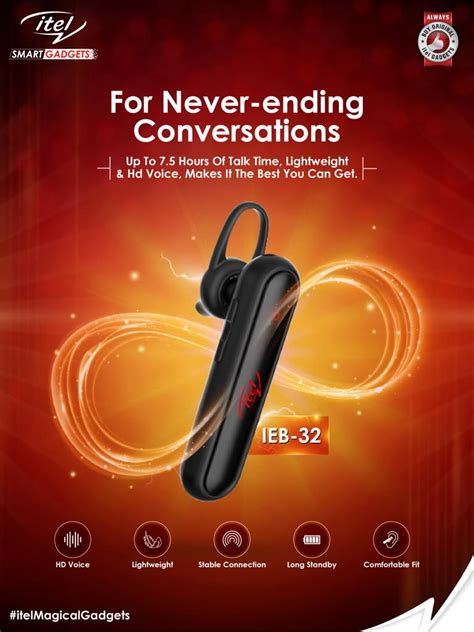 Itel Launches Ieb Bluetooth Headset Ipp Mah Powerbank